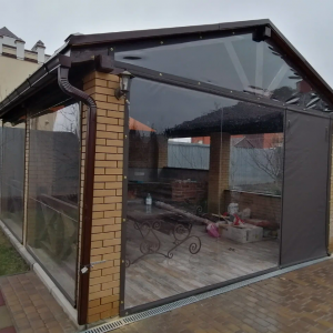 МЯГКИЕ ОКНА ИЗ ПВХ 500МКР. (ОКАНТОВКА ПВХ), 1М2